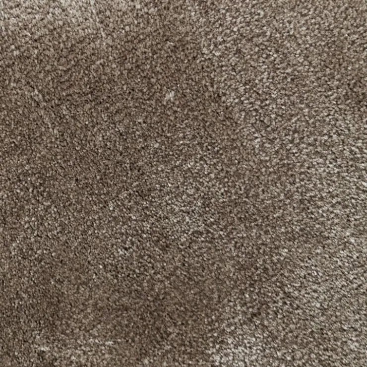 Trendhopper Vloerkleed Cowan rond taupe 15^ Vloerkleden