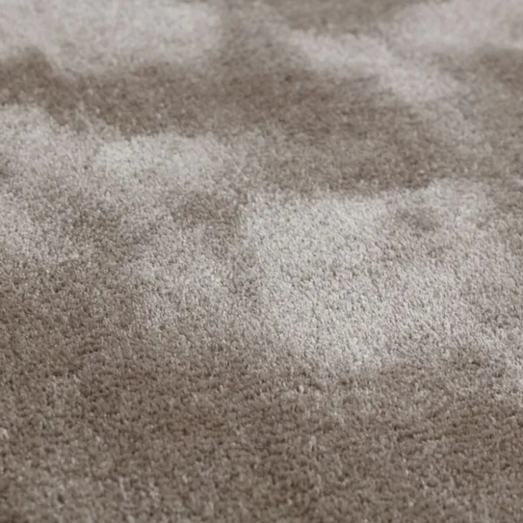 Trendhopper Vloerkleed Cowan rond taupe 15^ Vloerkleden
