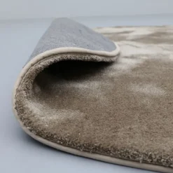 Trendhopper Vloerkleed Cowan rond taupe 15^ Vloerkleden