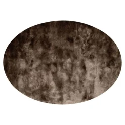 Trendhopper Vloerkleed Leya ellips taupe 17^ Vloerkleden