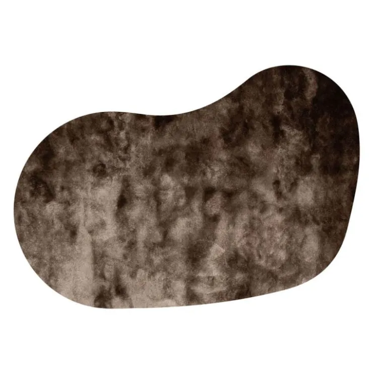 Trendhopper Vloerkleed Leya organisch gespiegeld taupe 17^ Vloerkleden