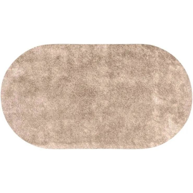 Trendhopper Vloerkleed Leya ovaal zand 12^ Vloerkleden