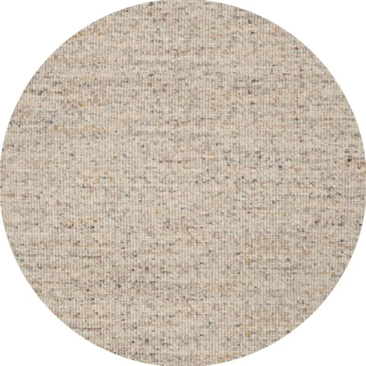 Trendhopper Vloerkleed Mango rond beige mix 16^ Vloerkleden