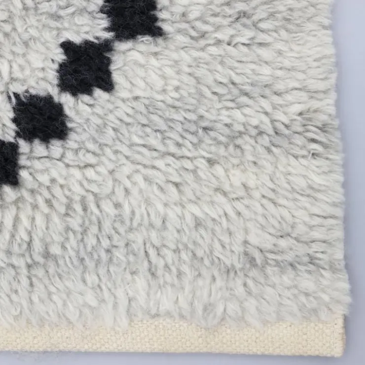 Trendhopper Vloerkleed Nancho zwart-wit 160x230^ Vloerkleden