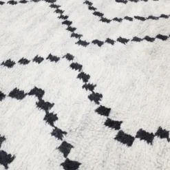 Trendhopper Vloerkleed Nancho zwart-wit 200x290^ Vloerkleden