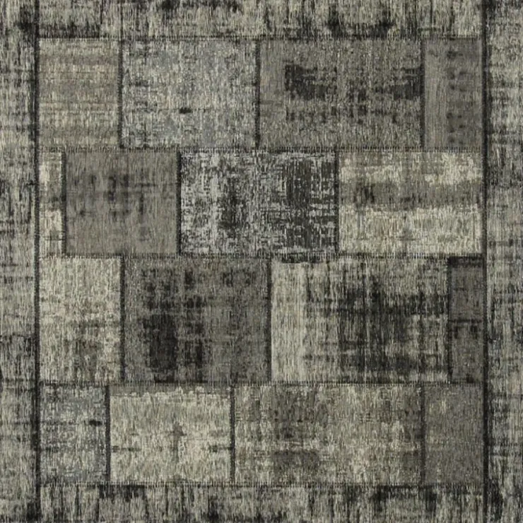 Trendhopper Vloerkleed Pablo antraciet 200x200^ Vloerkleden