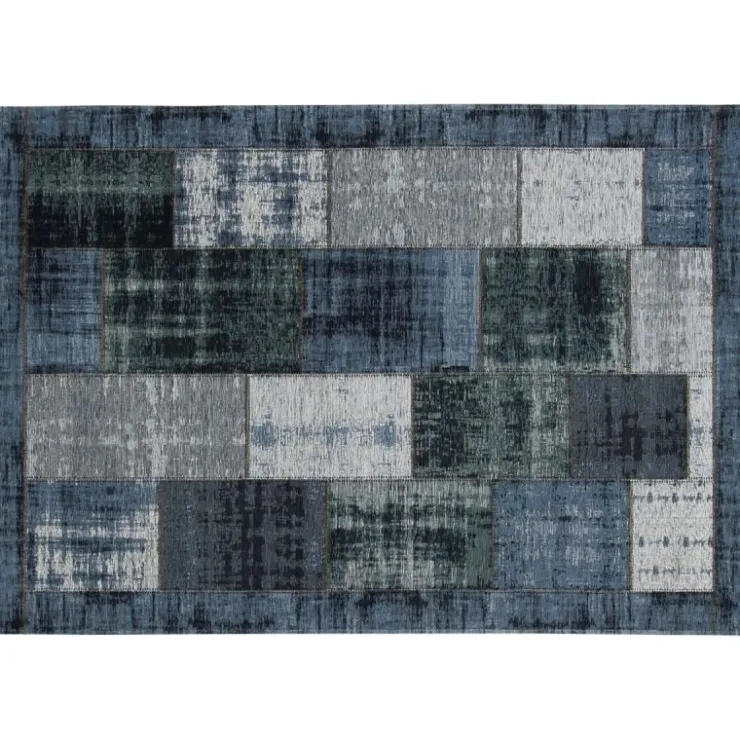 Trendhopper Vloerkleed Pablo delfts blauw 200x290^ Vloerkleden