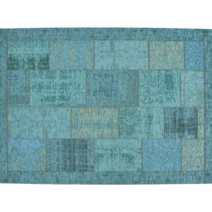 Trendhopper Vloerkleed Pablo turquoise 200x290^ Vloerkleden