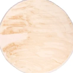 Trendhopper Vloerkleed Perry crème 160 rond^ Vloerkleden