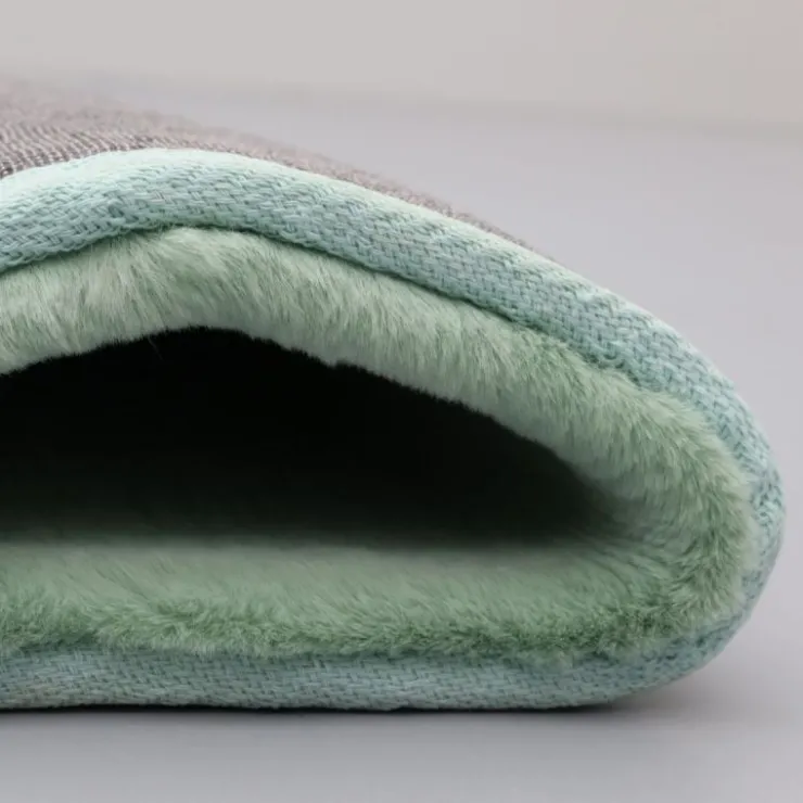 Trendhopper Vloerkleed Perry mintgroen 160 rond^ Vloerkleden
