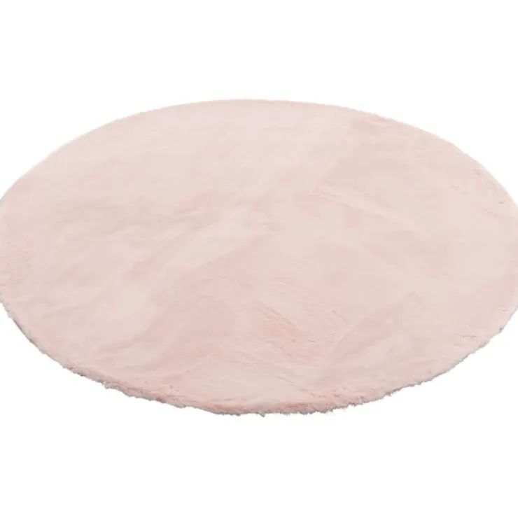 Trendhopper Vloerkleed Perry roze 120 rond^ Vloerkleden