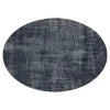 Trendhopper Vloerkleed Rovinj ellips donkerblauw 35^ Vloerkleden