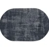 Trendhopper Vloerkleed Rovinj ovaal donkerblauw 35^ Vloerkleden