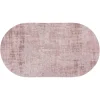 Trendhopper Vloerkleed Rovinj ovaal roze 43^ Vloerkleden