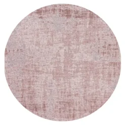 Trendhopper Vloerkleed Rovinj rond roze 43^ Vloerkleden
