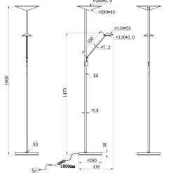 Trendhopper Vloerlamp Birger^ Vloerlampen