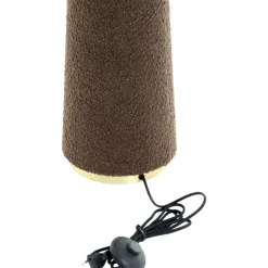 Trendhopper Vloerlamp Davia Boucle Bruin^ Vloerlampen