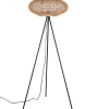 Trendhopper Vloerlamp Hedda mat zwart Excl. 1 x E27 4W^ Vloerlampen