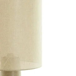 Trendhopper Vloerlamp Micky Linnen Olijfgroen^ Vloerlampen