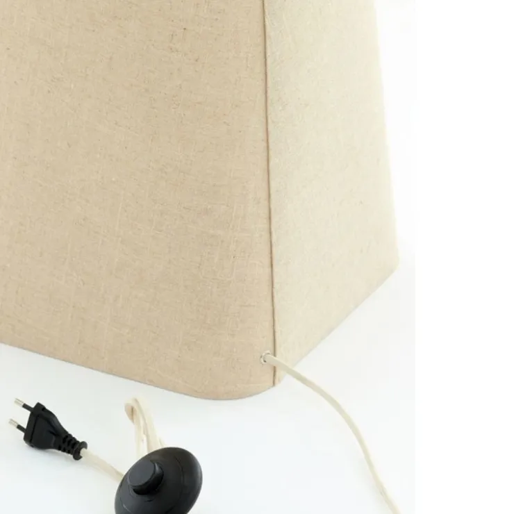 Trendhopper Vloerlamp Mikko Linnen Natural 176 Cm^ Vloerlampen