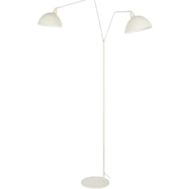 Trendhopper Vloerlamp Otta 2-lichts Creme^ Vloerlampen
