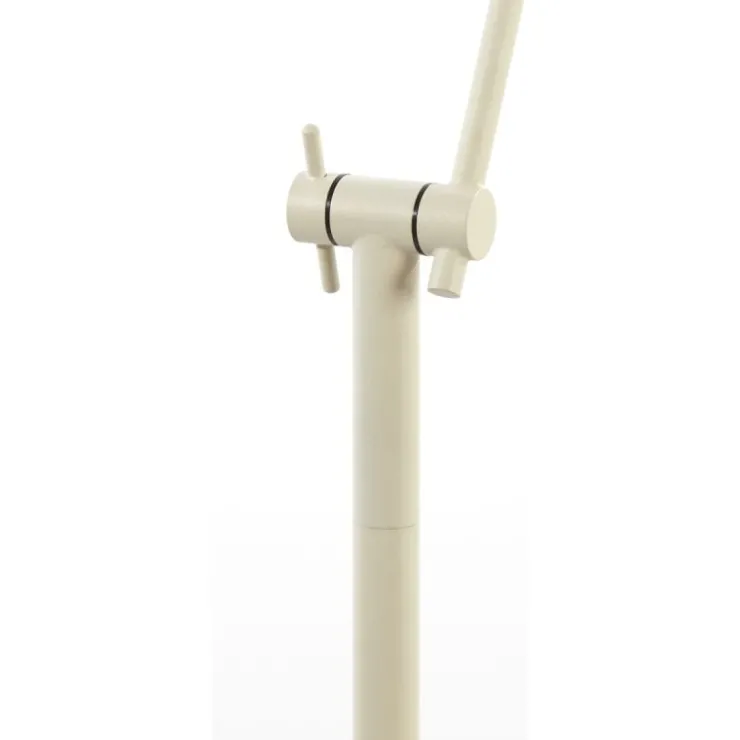 Trendhopper Vloerlamp Riksja Beige + dimmer^ Vloerlampen