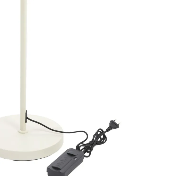 Trendhopper Vloerlamp Riksja Beige + dimmer^ Vloerlampen