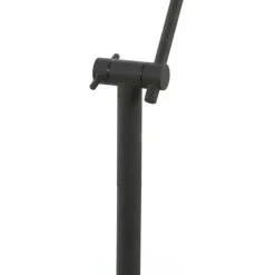 Trendhopper Vloerlamp Riksja mat Zwart + dimmer^ Vloerlampen