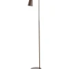 Trendhopper Vloerlamp Selamo houtprint Donkerbruin^ Vloerlampen