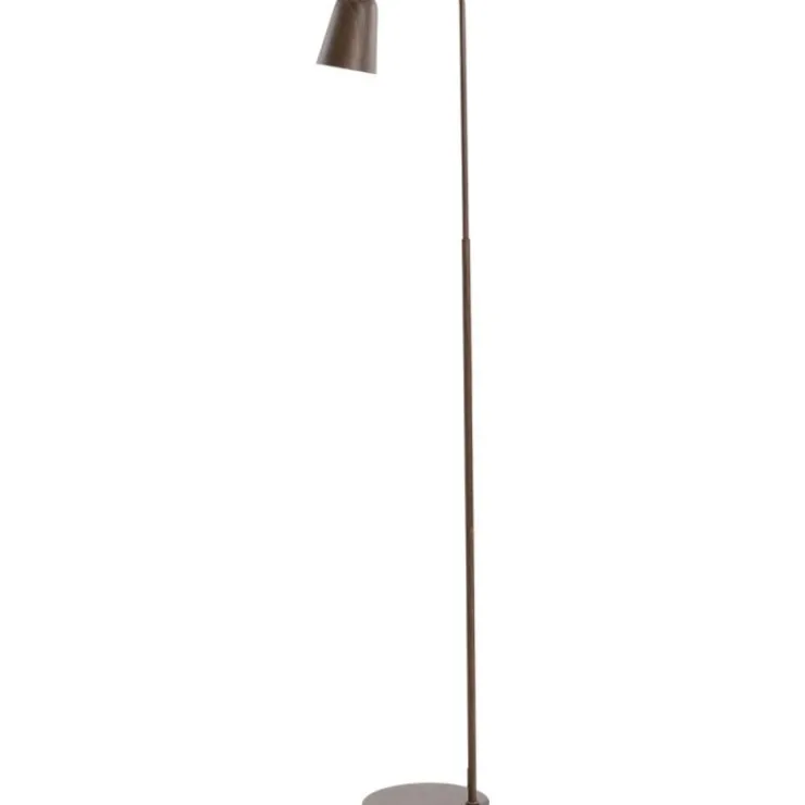 Trendhopper Vloerlamp Selamo houtprint Donkerbruin^ Vloerlampen