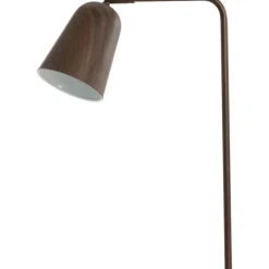 Trendhopper Vloerlamp Selamo houtprint Donkerbruin^ Vloerlampen