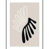 Trendhopper Wanddecoratie Leaf 50x70^ Wanddecoratie