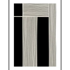 Trendhopper Wanddecoratie Ribbing 50x70^ Wanddecoratie