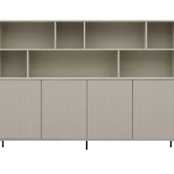 Trendhopper Wandkast Gravure New Grenen Dust^ Opbergkasten
