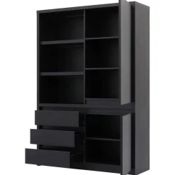 Trendhopper Wandkast Marone 2drs/3la/3open vak^ Opbergkasten