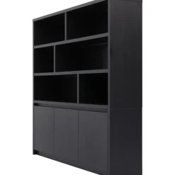 Trendhopper Wandkast Marone 3drs/6open vak^ Opbergkasten