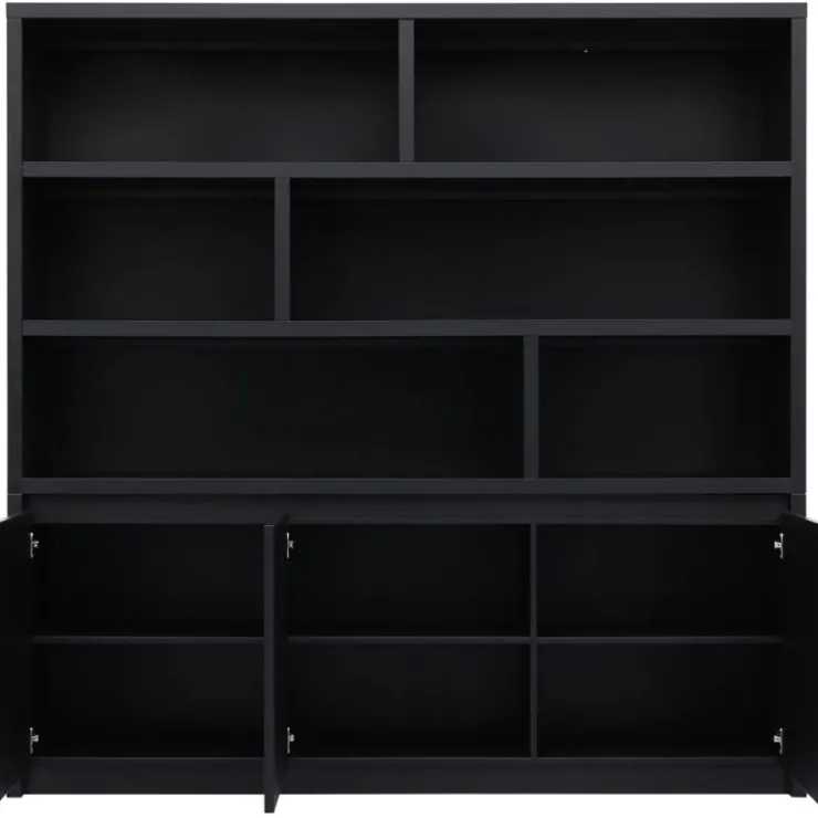Trendhopper Wandkast Marone 3drs/6open vak^ Opbergkasten