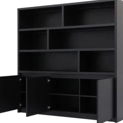 Trendhopper Wandkast Marone 3drs/6open vak^ Opbergkasten