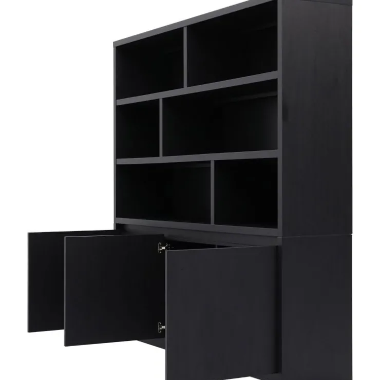 Trendhopper Wandkast Marone 3drs/6open vak^ Opbergkasten