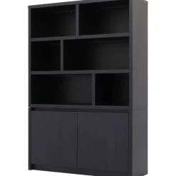 Trendhopper Wandkast Marone 2drs/6open vak^ Opbergkasten