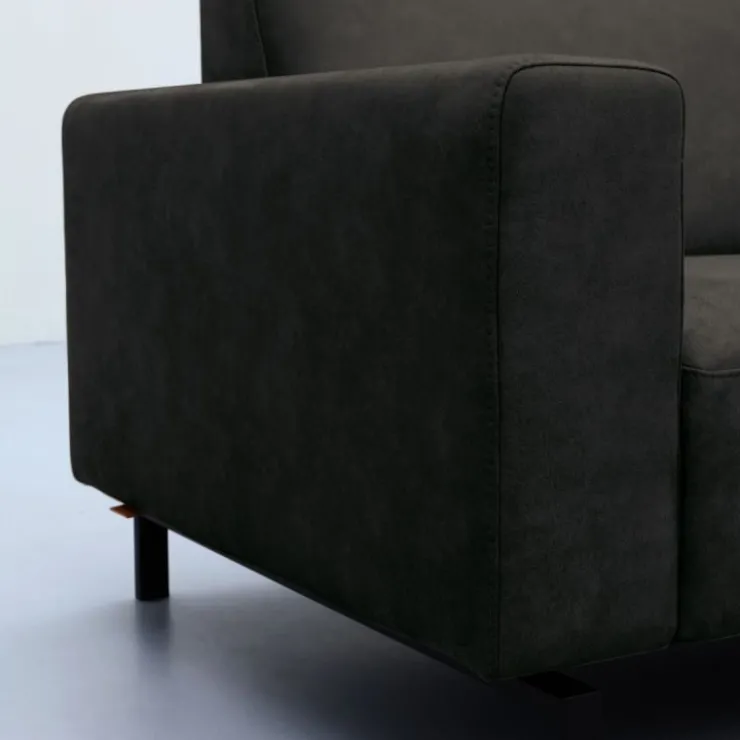 Trendhopper 3-zitsbank Visby Bull Graphite^ 3-Zitsbanken